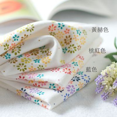 綺麗花球紗布毛巾