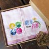 客製化-紗布刺繡方巾