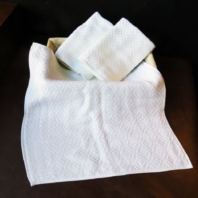 PIMA四層紗中方巾